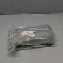 Flatware Tray Kitchen Drawer Organizer With Lid And Drainer - Plastic Kitchen Cutlery Tray and Utensil Storage Container with Cover - Dinnerware Holder for Spoons Forks Knives 10.0x4.3x2.8 (Coffee)