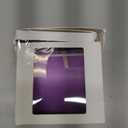 PARLAIM 3 X 5 Inch Rectangle Adhesive Color Coding Stickers,Square Purple Inventory Stickers -250 Per Dispenser BoxPurple (1 Roll-250 Pack)