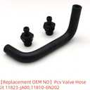 11823-JA00 PCV Hose & 11810-6N202 PCV Valve Kit Compatible With Ni-ssan Altima 2007-2013 Murano 20122008 nissan altima pcv hose