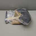 Wooden 2 Step Stool for Kids Bathroom Sink Foldable Anti-Slip 2-Step for Toilet Potty Training, Child Stepping Stool for Kitchen Nursery Bedroom, Sturdy Non Slip Adult Stool for Closet Black