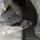 Single LCD Computer Monitor FreeStanding Desk Stand Mount Riser for 13 inch to 32 inch screen with Swivel, Height Adjustable, Rotation, Vesa Base Stand Holds One (1) Screen up to 77Lbs(HT05B001))