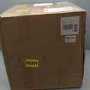 (2-Pack) 18" Tubeless Tires On Rims - 18x8.5-8 Tire and Wheel Assemblies - 4-Lug 4" Center - 2.83" Center Bore - Load Range B Max Tire Weight of 815 Lbs - Compatible with Alumacraft Boat Trailers (White)