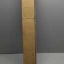 AOSKY Blackout Roller Shades Cordless Blinds for Windows, Free-Stop Shades with Valance, Thermal Insulated Fabric, UV Protection, Natural Woven Blinds for Home and Office (34" W x 72" H, Grey)