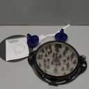 Chicken Shredder Tool Twist Meat Shredder Large-Meat Masher for Chicken Breast Ground Beef Pork with Up-grated Stainless Steel Spikes Kitchen Gadgets Essentials (Blue&Black)