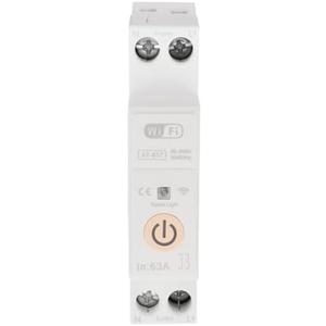 Smart Circuit Breaker With Energy Monitoring And Remote Control,90-300V AC,Overvoltage/Undervoltage/Overcurrent Protection,Supports Scheduling And Timer Functions(STM)