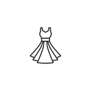 Retro Kid's Dress Costume 
