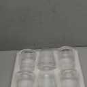 Stemless Wine Glasses Set of 6-15ozHand-Blown Durable Red White Wine Glasses,Unique Crystal Gifts for Him/Her for Wedding, BirthdayEngagement,Valentine's Day