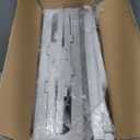 SNSLXH 5 Pack Stackable Closet Storage Basket, Multifunctional & Foldable Closet Organizer for Bathroom Kitchen Laundry Room Wardrobe Storage, Space-Saving Clothes Storage Drawer Organizer, White