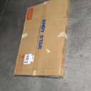 ANDY STAR Brushed Nickel Oval Bathroom Mirror, 24x36 Nickel Pill-Shaped Mirror, Oval Mirrors Wall-Mounted Mirror Vertical/Horizontal