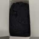 TitanFlex Heavy Duty Black Nitrile Gloves, 6mil, Fully Textured, Large 100ct Box, Mechanic Disposable Gloves, Work Gloves, Latex Free, Powder Free, Rubber Gloves for Food Prep