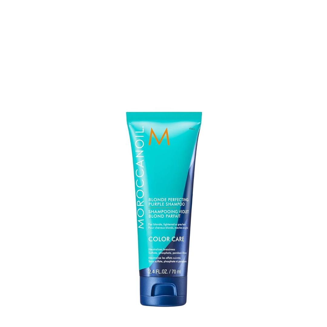 Moroccanoil Blonde Perfecting Purple Shampoo (2.4 Ounce (Pack of 1))