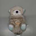 Fisher-Price Baby Toy Soothe 'n Snuggle Otter Portable Plush Sound Machine with Music Lights & Breathing Motion for Newborns 0+ Months (1 Count (Pack of 1))