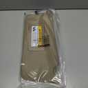 Beige Sun Visor Passenger Driver Compatible with Accord 2008-2012 2013 2014 2015 2016 2017 83230-TA0-A91ZB 83230TA0A91ZB Left and Right Side W/Light Mirror