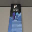 Podiatrist Designed Insoles, Treats Plantar Fasciitis and Foot Pain (Low Arch - Blue, Mens Size 10-10.5, Womens Size 11.5-12)