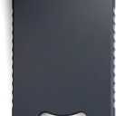 Officemate OIC Tablet Clipboard Case, 16 1/10"H x 10 1/5"W x 1 3/10"D, Charcoal