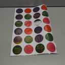 2 x Christmas Stickers for Envelope Seals Cards Making Crafts 2 Inch Round Happy Holiday Christmas Label Card Vinyl Stickers for Mailing Baked Goods Gifts Decorative Bag (ho168)