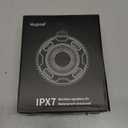 Bluetooth Shower Speaker, Bluetooth Speaker 5.3, 6D Sound, Portable Speaker with Suction Cup/Hook, IPX7 Waterproof, with LED Light/Time Display, for Outdoor/Party/Bathroom//Kayak/Gift