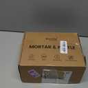 Koville Marble Mortar and Pestle Set, 5"-1.5 Cups Grinder Bowl for Guacamole, Salsa, Pill Crusher, Spice, Herb, Garlic, Nut, Heavy Duty Grinder for Kitchen(Namib Fantasy)