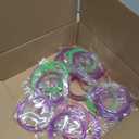 OLUPP 21 Pack LED Light Up Bracelets, Glow in the Dark Party Supplies, 6 Color Glow Bracelets, Rave Party Favors for Kids/Adults Birthday, Concert,Goodie Bag Fillers, New Year