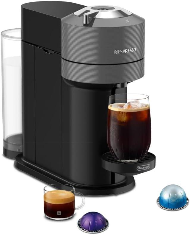 Nespresso Vertuo Next Coffee and Espresso Maker, Machine Only, 1260 watts, Dark Gray, BBD: 10-31-2025