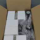 3-Light Bathroom Light Fixtures, 17.23" Black Modern Vanity Lights with Clear Glass Shade, Bathroom Wall Lamp for Mirror Kitchen Living Room Hallway Cabinet Porch