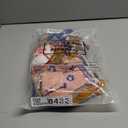 Hoteam 21 Pcs Baby Shower Games Include Baby Sock Hunt Sign and 20 Pair Small Cotton Socks Wooden Table Sign with Holder for Gender Reveal Party Favors(Flower Style)