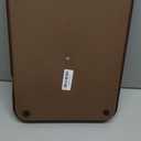 Boot Tray for Entryway Indoor, Heavy Duty Shoe Mat Tray 2 Packs, 16.7"x12.8" Waterproof Shoe Trays with Raised Edge, Outdoor Multi-Purpose Mat for Boots, Garden, Pet (Brown)