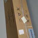 Ohniyou 72 Inch Industrial Ceiling Fan with Lights Remote Control, Black Large Ceiling Fan with 8 Aluminum Blades, 3 CCT, 6-Speed Quiet DC Motor for Living Room, Covered Outdoor, Shop, Garage