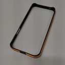 Aluminum for iPhone 17Pro max Bumper Case,Metal Frame Cosmic Orange