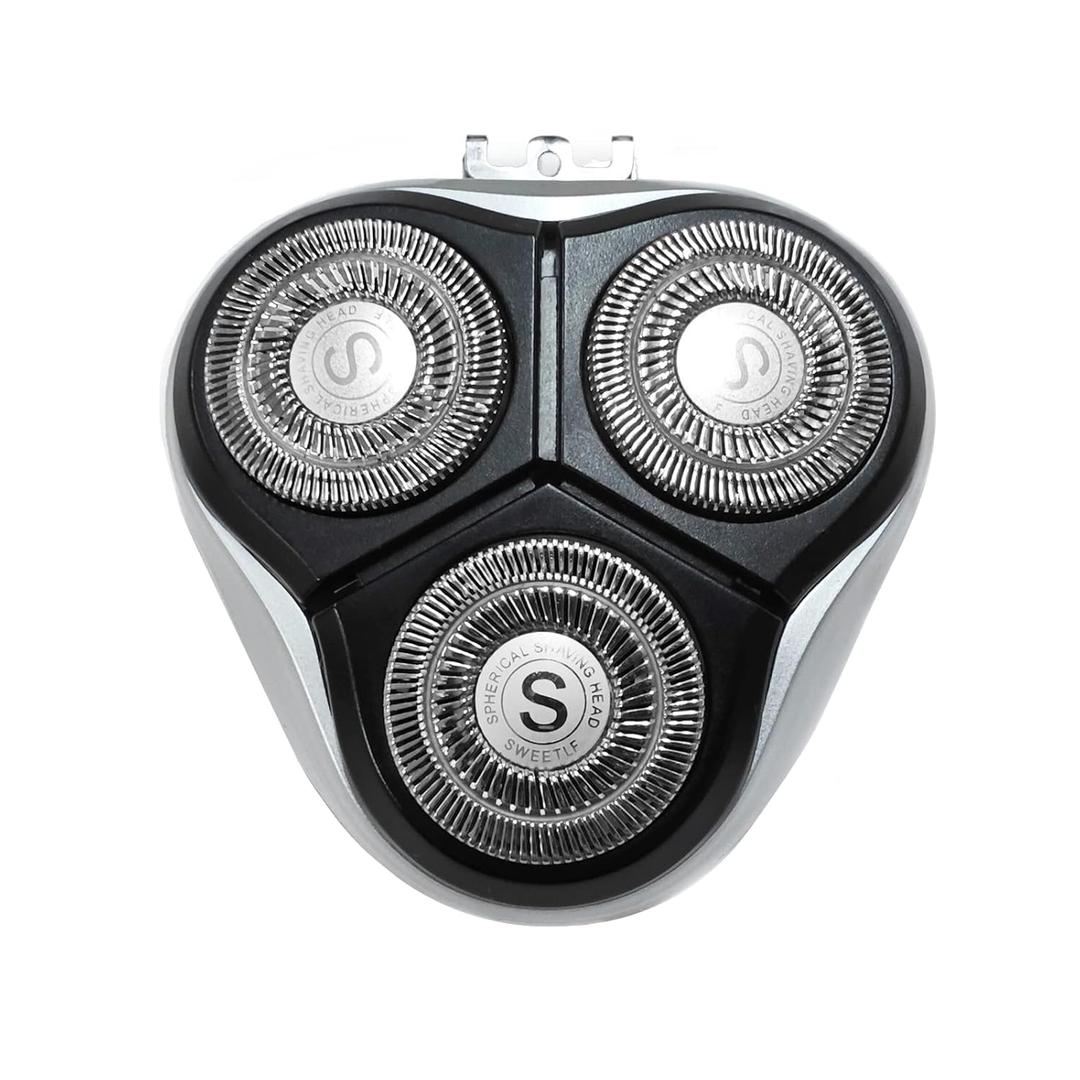 SweetLF Replacement Shaving Heads for Electric Razors, Compatible with SWS7105 & SWS7105BK