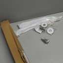 Grab Bars for Shower, 2 Pack 16-Inch Anti Slip Shower Handles for Elderly, Safety Shower Grab Bar, Stainless Steel Handicap Grab Bars for Bathroom (White 1" Diameter)