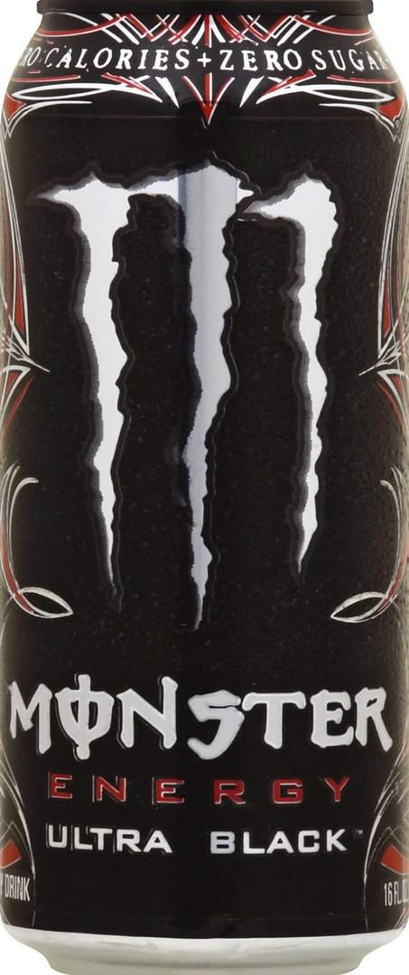 Ultra Black Energy Drink, 16 Fl Oz
