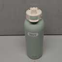 Ello Pop & Fill Insulated Stainless Steel Water Bottle with Quick Fill Lid, Leakproof Locking, Sip or Chug Spout, BPA-Free, Double Wall Vacuum Insulated for Sports, Travel & School- 22oz / 32oz / 40oz (Pistachio)