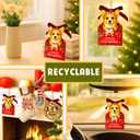 2 x Corgi Ornament, Corgi Ornaments for Christmas Tree, Unique Dog Letter Christmas Ornaments 2025 Gifts for Lover, Dog Ornament and Decor Gift Wood Acrylic 2 Layers Xmas Ornaments