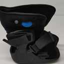United Ortho USA14115 Short Air Cam Walker Fracture Boot, Medium, Black