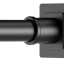 UIOSANRT Tension Shower Curtain Rod 3168 Inches NonSlip Shower Rod Tension Mounted No Drill Black Shower Curtain Rods Spring Tension Rod Adjustable Tension Curtain Rod for Windows Bathroom