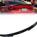 ABS Rear Spoiler Wings Compatible with 2019-2024 B-M-W 3 Series G20 Sedan, G80 M3 330i M340i 4 Door Sedan, [Glossy Black Style] Rear Trunk Spoiler Lip Tail Wing Rear Trunk Lid