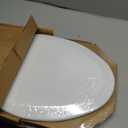 Bemis 1500EC 390 Lift-Off Wood Elongated Toilet Seat, Cotton White (Pack of 1)
