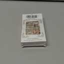 Fall Maple Leaf Short Press on Nails Square Shaped Fake Nails with Glitter Design Reusable Sparkly False Nails Full Cover Autumn Acrylic Nails Stick on Nails for Women Nails Manicure Decoration 24 Pcs