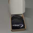 Clip in Bangs, 100% Real Human Hair Natural Black Fake Bangs Clip in Hair Extensions French Bangs Fringe with Temples Hairpieces for Women Curved Curtain Bangs for Daily Wear