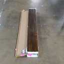 60" Fireplace Mantel, 5'' Thick Handmade Hollow Solid Wood Wall Long Floating Shelf with Invisible Wood Brackets, Brown