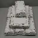 The Honest Company Baby Wipes for Sensitive Skin, Hypoallergenic, Fragrance-Free, Multi-Use, Pattern Play Design, 720 Count (8 Packs of 90)