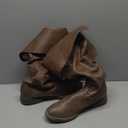 DUNHAO COS Medieval Male and Female Renaissance Pull On Mid Calf Gothic Boots Flat Jazz Boots Renaissance Boot
Size 13