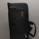 Trumpet Bag, Oxford Cloth Trumpet Gig Bag Thicken Waterproof Carrying Case with Shoulder Belt (Black) Bags, straps