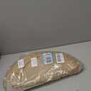 Gejoy Round Burlap Placemats Wood Bead Napkin Rings with Dinner Napkins Cloth, Jute Heat Resistant Placemats Boho Wooden Rings for Plates Wedding Dining Table(18 Pcs)