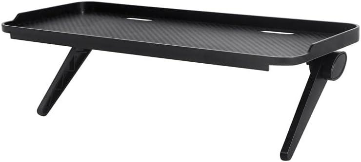 TV Top Shelf Wide Platform Solid Screen Shelf Adjustable Mount Desktop PC Monitor with 12 inch Wide Platformfor Streaming Devices,Media Boxes, Speakers and Home Décor (12inch-1 Pack)