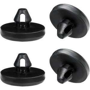 4 PCS Brake Switch Stopper, Auto Stopper Brake Switch Pad, Vehicle Clutch Pedal Stopper Brake Light Switch Stopper Suitable for Car Trucks SUVs, Universal Car Accessories