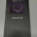 CASEKOO Desert Titanium Glossy for iPhone 17 Pro Max Case [360 Spin Magnetic Stand][Fit for MagSafe][17FT Military Protection] Slim Polished Frame Titanium Alloy Sturdy Stand 6.9", Rose Gold