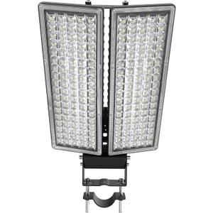 LED Stadium Lights 200W 28000LM LED Flood Light Outdoor, 6500K Super Bright Parking Lot Light Street Security Lighting, Adjustable Angle Field Lights IP67 Waterproof for Yard, Roadways
