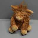 SuzziPals Heatable & Coolable Highland Cow Stuffed Animals Plushie, Microwavable Heating Pad for Soothing & Relaxation, Lavender Scented Cattle Plush Toys for Stress Relief, Stuffed Cow Gifts